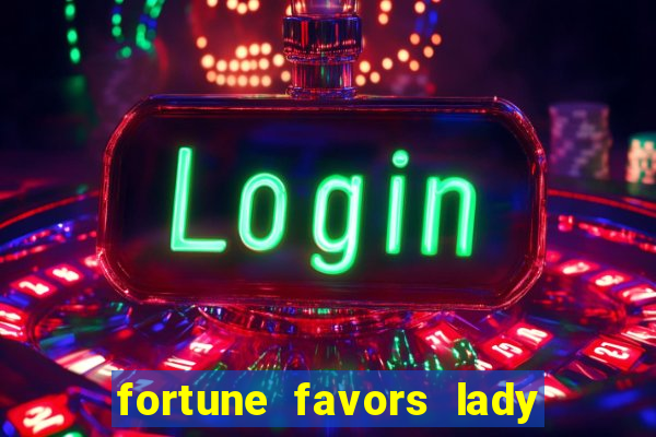 fortune favors lady nikuko legendado pt br